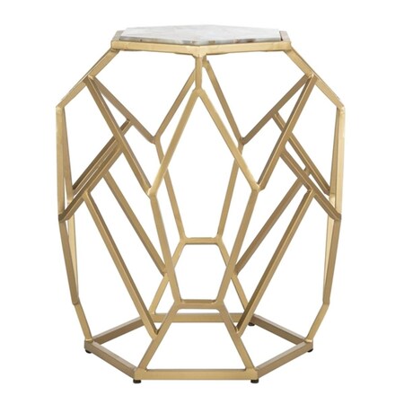 Safavieh Ava Geometric Accent Table, Multicolor & Gold ACC3700A